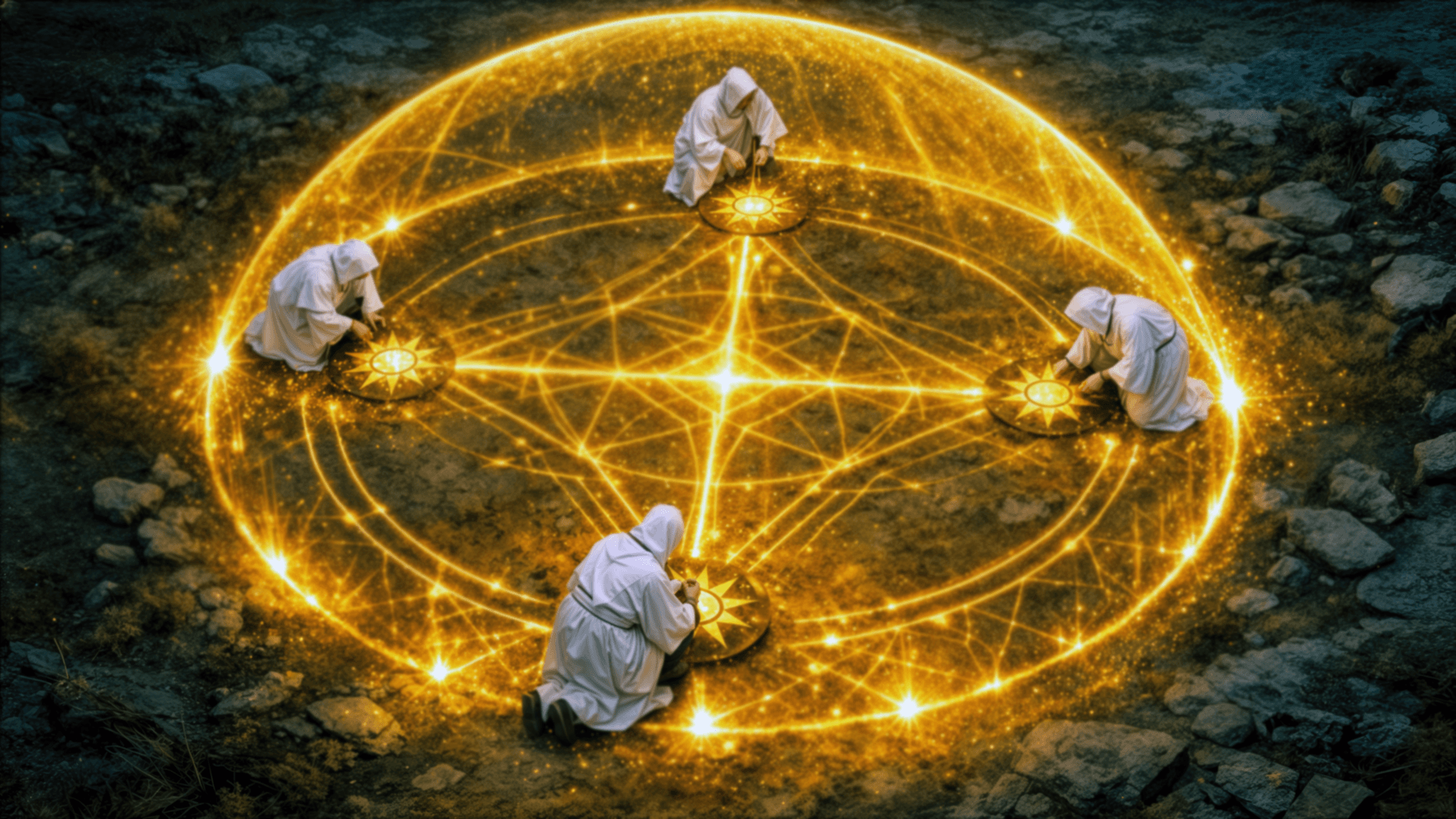 A circle of protection cast by the faithful